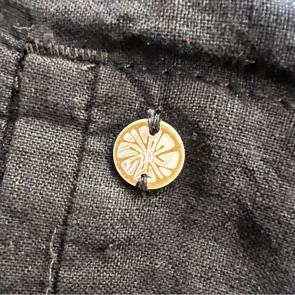 LILLY PULITZER Deri Black Linen Palazzo Pants L XL NWT - Picture 9 of 9